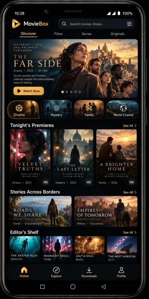 Advanced movie filter and discovery screen on Android