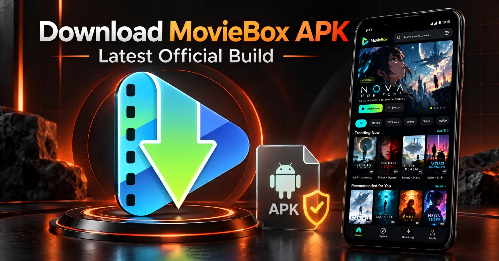 Download MovieBox APK latest official build featured image